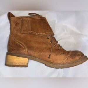 RARE Timberland Apley Waterproof Distressed Leather Wrap Chelsea Boots size 7